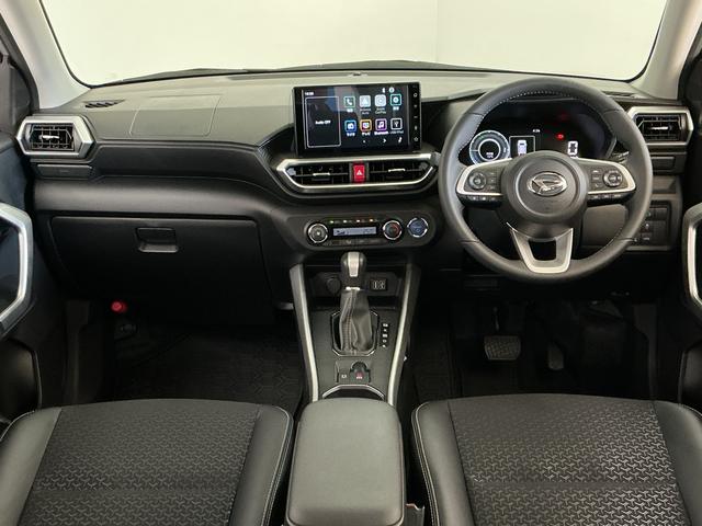 ロッキープレミアムＧ　ＨＥＶ　９インチディスプレイオーディオ　ＵＳＢ１年保証　９インチディスプレイオーディオ　パノラマモニター　アダプティブクルーズコントロール　前後コーナーセンサー　前席シートヒーター　ブラインドスポットモニター　ＵＳＢ　１７インチ純正アルミホイール（兵庫県）の中古車