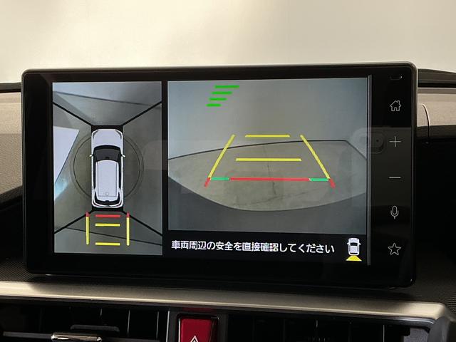 ロッキープレミアムＧ　ＨＥＶ　９インチディスプレイオーディオ　ＵＳＢ１年保証　９インチディスプレイオーディオ　パノラマモニター　アダプティブクルーズコントロール　前後コーナーセンサー　前席シートヒーター　ブラインドスポットモニター　ＵＳＢ　１７インチ純正アルミホイール（兵庫県）の中古車