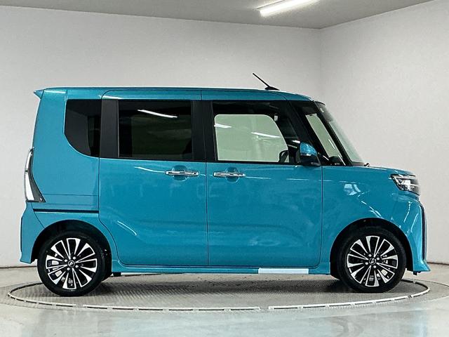 タントカスタムＲＳ　ターボ　両側電動スライドドア　コーナーセンサー走行無制限１年保証　両側電動スライドドア　前後コーナーセンサー　前席シートヒーター　オートハイビーム　ＬＥＤヘッドライト　オートブレーキホールド　プッシュスタート　１５インチ純正アルミホイール（兵庫県）の中古車