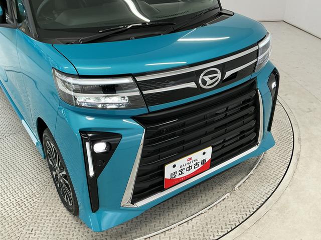 タントカスタムＲＳ　ターボ　両側電動スライドドア　コーナーセンサー走行無制限１年保証　両側電動スライドドア　前後コーナーセンサー　前席シートヒーター　オートハイビーム　ＬＥＤヘッドライト　オートブレーキホールド　プッシュスタート　１５インチ純正アルミホイール（兵庫県）の中古車