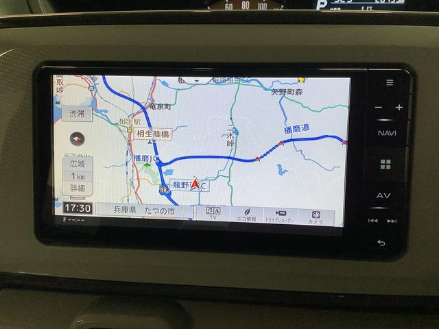 ムーヴキャンバスGメイクアップリミテッド SAIII ワンオーナー ナビTV1年保証 ワンオーナー パノラマモニター ナビTV ドラレコ 両側電動スライドドア USB接続 Bluetooth オートマチックハイビーム LEDヘッドライト プッシュスタート 横滑り防止装置(兵庫県)の中古車