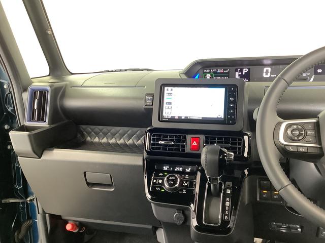 タントカスタムRSスタイルセレクション 禁煙 ターボ ナビ ETC1年保証 禁煙車 ナビTV バックカメラ ETC ドラレコ ブラインドスポットモニター アダプティブクルーズコントロール 両側電動スライドドア コーナーセンサー USB 15インチ純正アルミホイール(兵庫県)の中古車