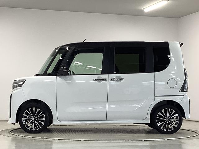 タントカスタムＲＳ　ターボ　４ＷＤ　ワンオーナー　両側電動スライド走行無制限１年保証　４ＷＤ　ワンオーナー　両側電動スライドドア　前後コーナーセンサー　前席シートヒーター　オートマチックハイビーム　ＬＥＤヘッドライト　ＵＳＢチャージャー　１５インチ純正アルミホイール（兵庫県）の中古車