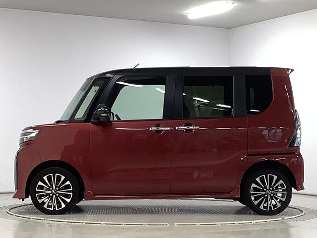 タントカスタムRS ターボ 4WD ワンオーナー 両側電動スライド走行無制限1年保証 4WD ワンオーナー 両側電動スライドドア 前後コーナーセンサー 前席シートヒーター オートハイビーム LEDヘッドライト プッシュスタート 15インチ純正アルミホイール(兵庫県)の中古車