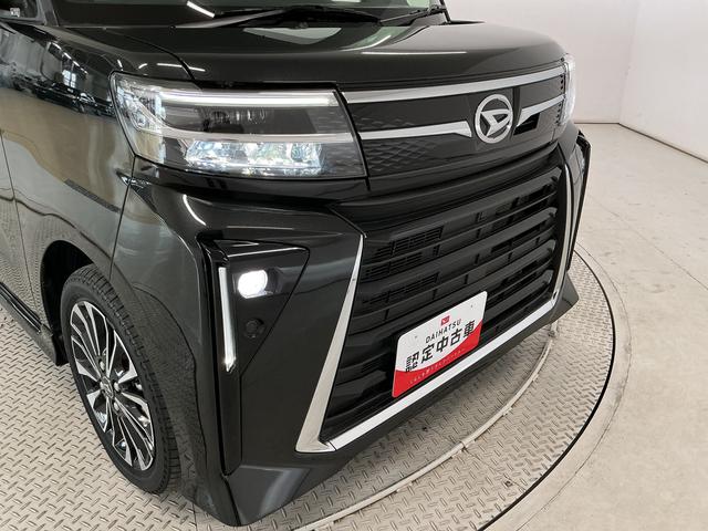 タントカスタムＲＳ　ターボ　ワンオーナー　ナビ　ドラレコ　ＥＴＣ１年保証　ワンオーナー　ナビ　ドラレコ　ＥＴＣ　バックカメラ　両側電動スライドドア　Ｂｌｕｅｔｏｏｔｈ　ＴＶ　ＤＶＤ　シートヒーター　前後コーナーセンサー　１５インチ純正アルミホイール　電子パーキング（兵庫県）の中古車