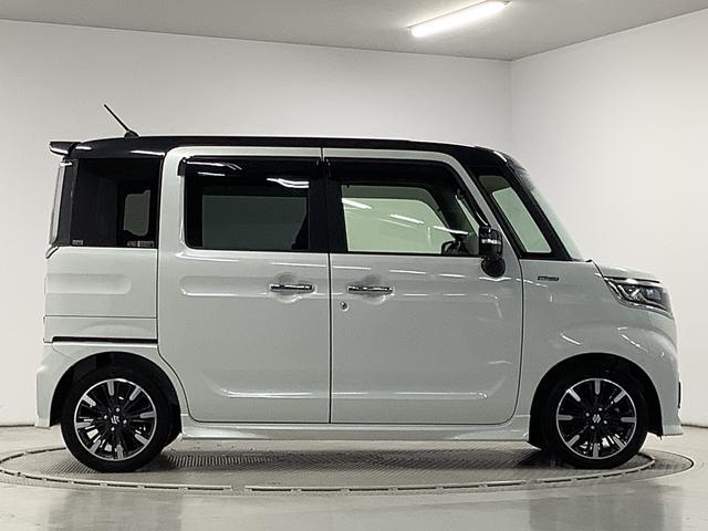 スペーシアカスタムハイブリッドXSターボ ワンオーナー 8インチナビ ETC1年保証 ワンオーナー 8インチナビTV ETC 全方位モニター アダプティブクルーズコントロール ヘッドアップディスプレイ 両側電動スライドドア シートヒーター USB接 15インチアルミホイール(兵庫県)の中古車