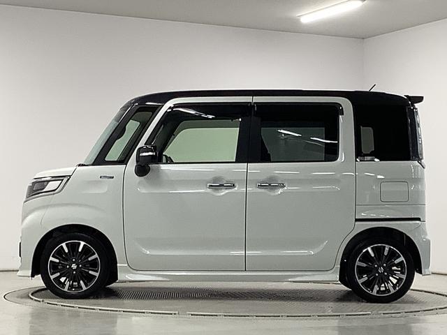 スペーシアカスタムハイブリッドXSターボ ワンオーナー 8インチナビ ETC1年保証 ワンオーナー 8インチナビTV ETC 全方位モニター アダプティブクルーズコントロール ヘッドアップディスプレイ 両側電動スライドドア シートヒーター USB接 15インチアルミホイール(兵庫県)の中古車