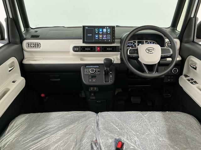 ムーヴキャンバスストライプスＧターボ　９インチディスプレイオーディオ　ＵＳＢ１年保証　９インチディスプレイオーディオ　バックカメラ　両側電動スライドドア　Ｑｉワイヤレス充電　前後コーナーセンサー　前席シートヒーター　ホットカップホルダー　Ｂｌｕｅｔｏｏｔｈ　スマホ連携（兵庫県）の中古車