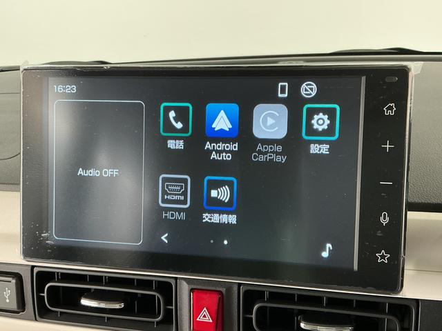 ムーヴキャンバスストライプスＧターボ　９インチディスプレイオーディオ　ＵＳＢ１年保証　９インチディスプレイオーディオ　バックカメラ　両側電動スライドドア　Ｑｉワイヤレス充電　前後コーナーセンサー　前席シートヒーター　ホットカップホルダー　Ｂｌｕｅｔｏｏｔｈ　スマホ連携（兵庫県）の中古車