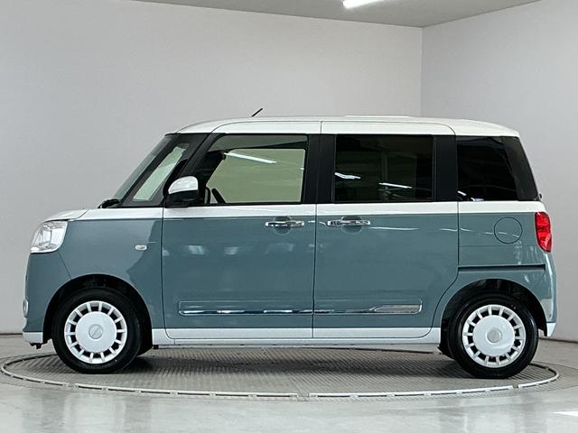 ムーヴキャンバスストライプスＧターボ　９インチディスプレイオーディオ　ＵＳＢ１年保証　９インチディスプレイオーディオ　バックカメラ　両側電動スライドドア　Ｑｉワイヤレス充電　前後コーナーセンサー　前席シートヒーター　ホットカップホルダー　Ｂｌｕｅｔｏｏｔｈ　スマホ連携（兵庫県）の中古車