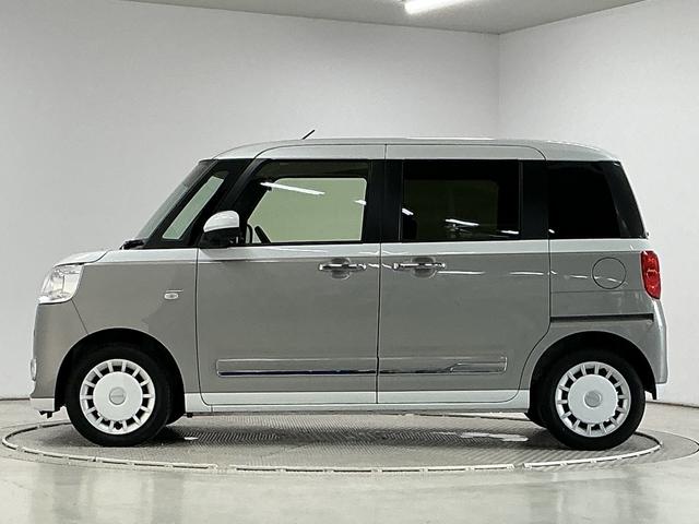 ムーヴキャンバスストライプスＧ　ワンオーナー　前後コーナーセンサー　両側電動走行無制限１年保証　両側電動スライドドア　ワンオーナー　前後コーナーセンサー　前席シートヒーター　ホットカップホルダー　オートハイビーム　ＬＥＤヘッドライト　横滑り防止装置　ＵＳＢチャージャー（兵庫県）の中古車