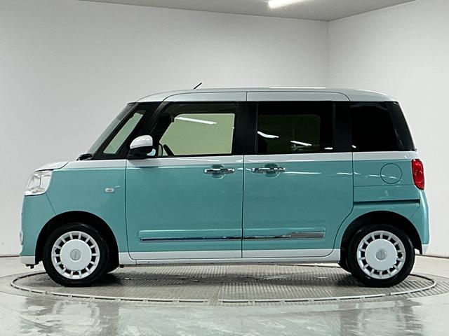 ムーヴキャンバスストライプスＧ　雹害車両　ワンオーナー　前後コーナーセンサー雹害車両　１年保証　両側電動スライドドア　ワンオーナー　前後コーナーセンサー　前席シートヒーター　ホットカップホルダー　オートハイビーム　ＬＥＤヘッドライト　オートブレーキホールド　横滑り防止装置（兵庫県）の中古車