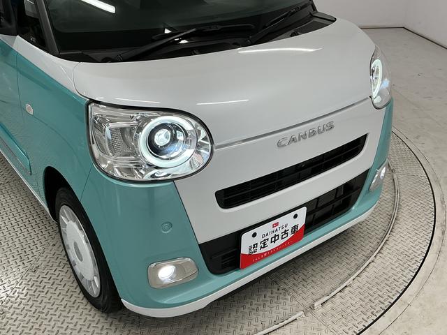 ムーヴキャンバスストライプスＧ　雹害車両　ワンオーナー　前後コーナーセンサー雹害車両　１年保証　両側電動スライドドア　ワンオーナー　前後コーナーセンサー　前席シートヒーター　ホットカップホルダー　オートハイビーム　ＬＥＤヘッドライト　オートブレーキホールド　横滑り防止装置（兵庫県）の中古車