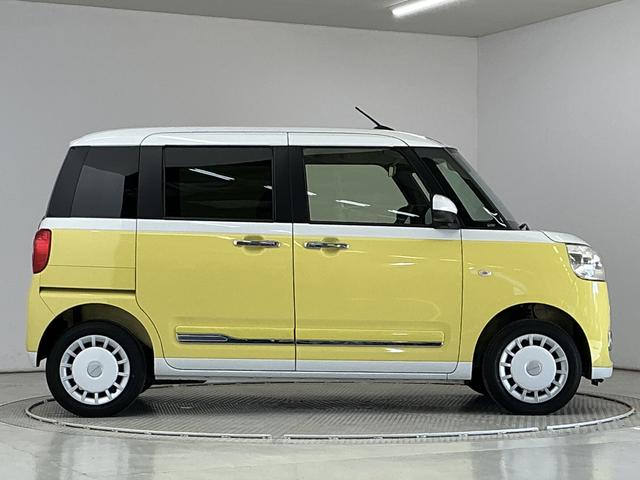 ムーヴキャンバスストライプスＧ　４ＷＤ　１オーナー　シートヒーター　両側電動走行無制限１年保証　４ＷＤ　ワンオーナー　両側電動スライドドア　前後コーナーセンサー　前席シートヒーター　ホットカップホルダー　オートハイビーム　ＬＥＤヘッドライト　プッシュスタート　横滑り防止装置（兵庫県）の中古車