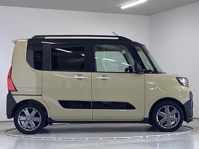 タントファンクロスターボ　ワンオーナー　両側電動スライドドア走行無制限１年保証　両側電動スライドドア　ワンオーナー　前後コーナーセンサー　前席シートヒーター　ルーフレール　オートハイビーム　ＬＥＤヘッドライト　プッシュスタート　１５インチ純正アルミホイール（兵庫県）の中古車