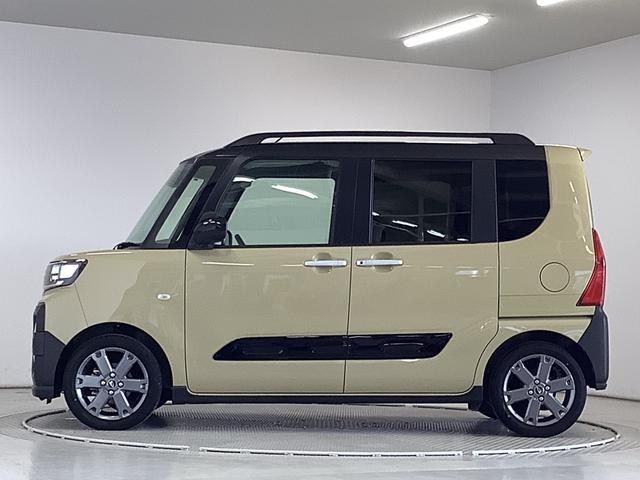 タントファンクロスターボ　ワンオーナー　両側電動スライドドア走行無制限１年保証　両側電動スライドドア　ワンオーナー　前後コーナーセンサー　前席シートヒーター　ルーフレール　オートハイビーム　ＬＥＤヘッドライト　プッシュスタート　１５インチ純正アルミホイール（兵庫県）の中古車