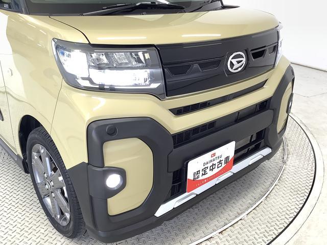 タントファンクロスターボ　ワンオーナー　両側電動スライドドア走行無制限１年保証　両側電動スライドドア　ワンオーナー　前後コーナーセンサー　前席シートヒーター　ルーフレール　オートハイビーム　ＬＥＤヘッドライト　プッシュスタート　１５インチ純正アルミホイール（兵庫県）の中古車