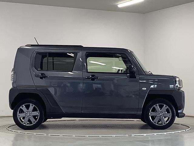 タフトGターボ ダーククロムベンチャー 4WD ワンオーナー走行無制限1年保証 前後コーナーセンサー 4WD ワンオーナー アダプティブクルーズコントロール 前席シートヒーター オートハイビーム スマートキー スカイフィールトップ 15インチ純正アルミホイール(兵庫県)の中古車