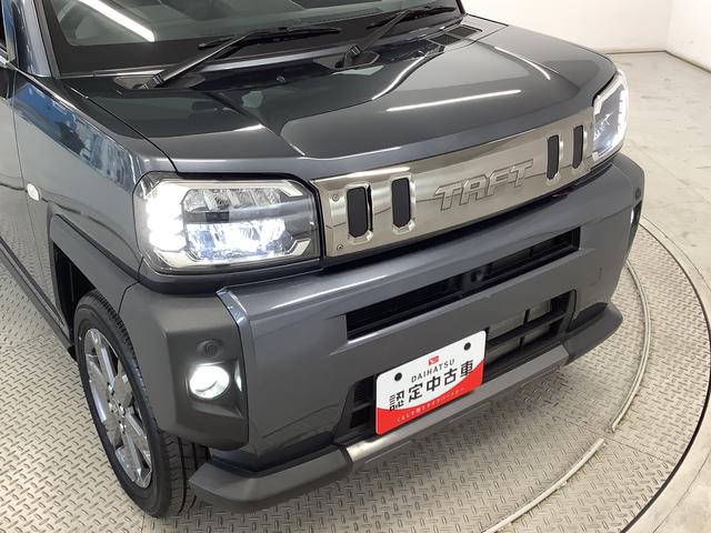 タフトGターボ ダーククロムベンチャー 4WD ワンオーナー走行無制限1年保証 前後コーナーセンサー 4WD ワンオーナー アダプティブクルーズコントロール 前席シートヒーター オートハイビーム スマートキー スカイフィールトップ 15インチ純正アルミホイール(兵庫県)の中古車