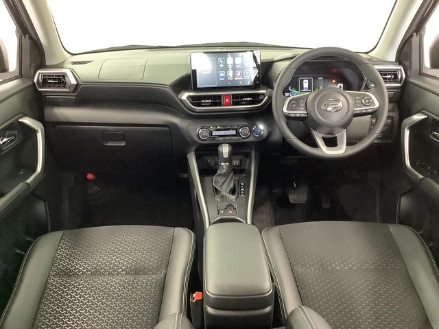 ロッキープレミアムＧ　ＨＥＶ　９インチディスプレイオーディオ　ＵＳＢ１年保証　９インチディスプレイオーディオ　パノラマモニター　アダプティブクルーズコントロール　前後コーナーセンサー　前席シートヒーター　ブラインドスポットモニター　ＵＳＢ　１７インチ純正アルミホイール（兵庫県）の中古車