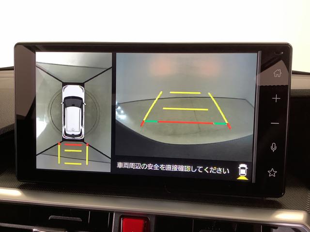 ロッキープレミアムＧ　ＨＥＶ　９インチディスプレイオーディオ　ＵＳＢ１年保証　９インチディスプレイオーディオ　パノラマモニター　アダプティブクルーズコントロール　前後コーナーセンサー　前席シートヒーター　ブラインドスポットモニター　ＵＳＢ　１７インチ純正アルミホイール（兵庫県）の中古車