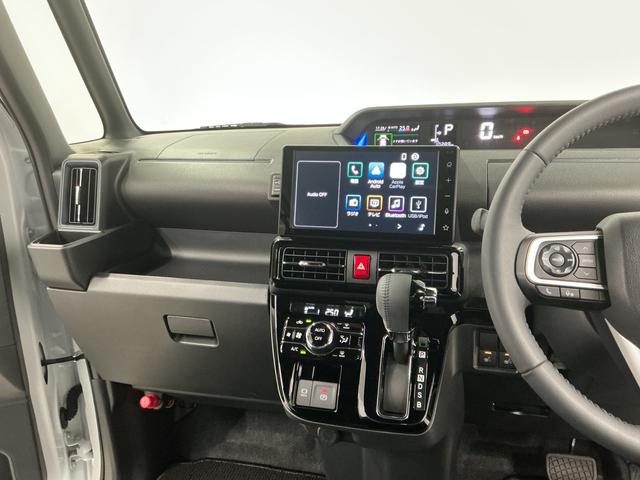 タントカスタムＲＳ　ターボ　ワンオーナー　ディスプレイオーディオ１年保証　９インチディスプレイオーディオ　ワンオーナー　バックカメラ　両側電動スライドドア　前後コーナーセンサー　前席シートヒーター　ＵＳＢ接続　Ｂｌｕｅｔｏｏｔｈ　１５インチ純正アルミホイール（兵庫県）の中古車