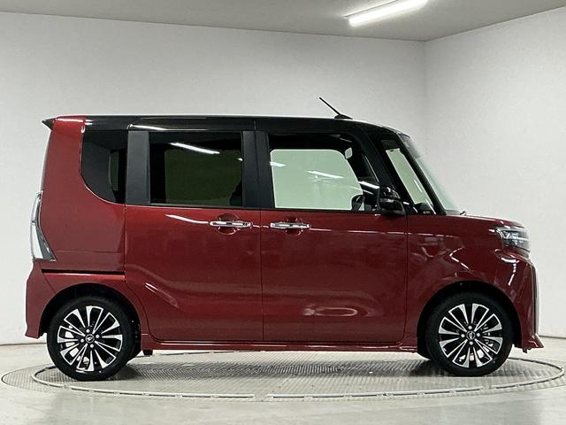 タントカスタムＲＳ　ターボ　９インチディスプレイオーディオ　ＵＳＢ１年保証　９インチディスプレイオーディオ　パノラマモニター　両側電動スライドドア　前後コーナーセンサー　前席シートヒーター　Ｂｌｕｅｔｏｏｔｈ　オートブレーキホールド　１５インチ純正アルミホイール（兵庫県）の中古車