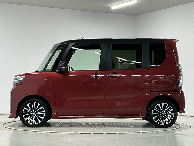 タントカスタムＲＳ　ターボ　９インチディスプレイオーディオ　ＵＳＢ１年保証　９インチディスプレイオーディオ　パノラマモニター　両側電動スライドドア　前後コーナーセンサー　前席シートヒーター　Ｂｌｕｅｔｏｏｔｈ　オートブレーキホールド　１５インチ純正アルミホイール（兵庫県）の中古車