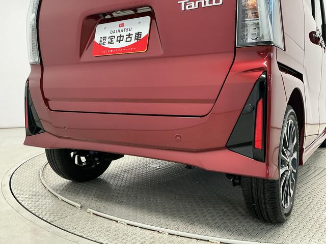 タントカスタムＲＳ　ターボ　９インチディスプレイオーディオ　ＵＳＢ１年保証　９インチディスプレイオーディオ　パノラマモニター　両側電動スライドドア　前後コーナーセンサー　前席シートヒーター　Ｂｌｕｅｔｏｏｔｈ　オートブレーキホールド　１５インチ純正アルミホイール（兵庫県）の中古車
