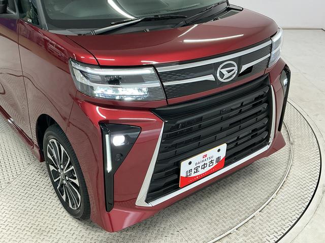 タントカスタムＲＳ　ターボ　９インチディスプレイオーディオ　ＵＳＢ１年保証　９インチディスプレイオーディオ　パノラマモニター　両側電動スライドドア　前後コーナーセンサー　前席シートヒーター　Ｂｌｕｅｔｏｏｔｈ　オートブレーキホールド　１５インチ純正アルミホイール（兵庫県）の中古車