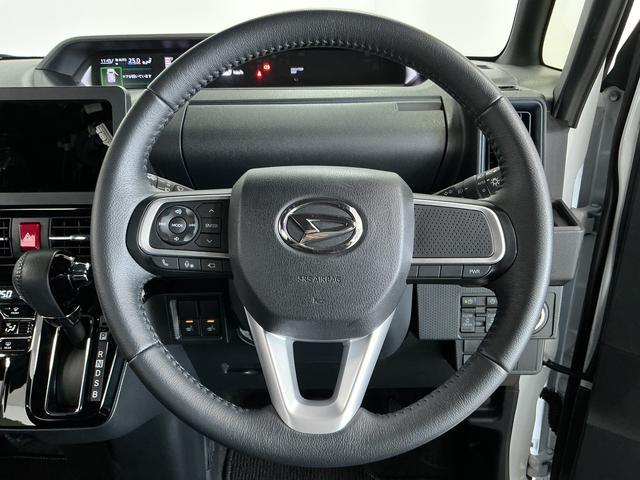 タントカスタムＲＳ　ターボ　ワンオーナー　両側電動スライドドア１年保証　ワンオーナー　前後コーナーセンサー　両側電動スライドドア　前席シートヒーター　オートハイビーム　１５インチ純正アルミホイール　オートブレーキホールド　電子パーキング　横滑り防止装置（兵庫県）の中古車