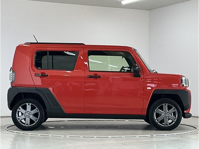 タフトＧターボ　ダーククロムベンチャー　クルコン　コーナーセンサー走行無制限１年保証　前後コーナーセンサー　アダプティブクルーズコントロール　前席シートヒーター　オートハイビーム　ＬＥＤヘッドライト　スマートキー　スカイフィールトップ　１５インチ純正アルミホイール（兵庫県）の中古車