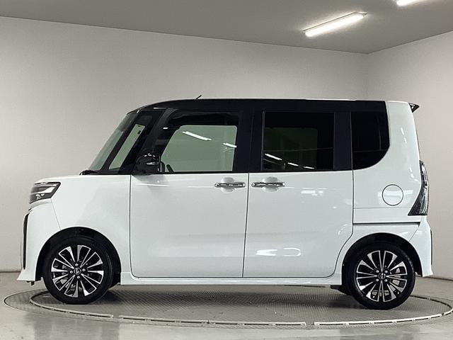 タントカスタムＲＳ　ターボ　両側電動スライドドア　コーナーセンサー走行無制限１年保証　両側電動スライドドア　前後コーナーセンサー　前席シートヒーター　オートマチックハイビーム　ＬＥＤヘッドライト　オートブレーキホールド　１５インチ純正アルミホイール（兵庫県）の中古車