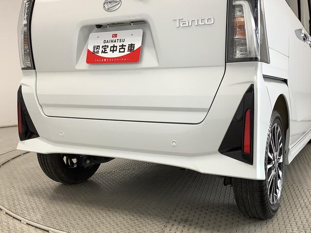 タントカスタムＲＳ　ターボ　両側電動スライドドア　コーナーセンサー走行無制限１年保証　両側電動スライドドア　前後コーナーセンサー　前席シートヒーター　オートマチックハイビーム　ＬＥＤヘッドライト　オートブレーキホールド　１５インチ純正アルミホイール（兵庫県）の中古車