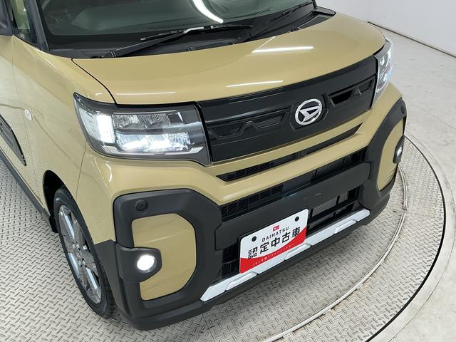 タントファンクロスターボ　両側電動スライド　前後コーナーセンサー走行無制限１年保証　両側電動スライドドア　前後コーナーセンサー　シートヒーター　ルーフレール　オートハイビーム　ＬＥＤヘッドライト　オートブレーキホールド　スマートキー　１５インチ純正アルミホイール（兵庫県）の中古車