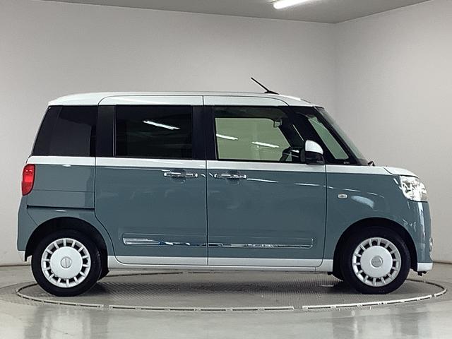 ムーヴキャンバスストライプスＧターボ　１オーナー　クルコン　両側電動スライド走行無制限１年保証　両側電動スライドドア　ワンオーナー　アダプティブクルーズコントロール　前後コーナーセンサー　シートヒーター　ホットカップホルダー　オートハイビーム　ＬＥＤヘッドライト　スマートキー（兵庫県）の中古車