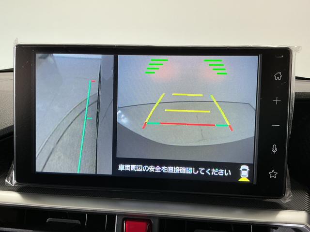 ロッキープレミアムG HEV 9インチディスプレイオーディオ USB1年保証 9インチディスプレイオーディオ パノラマモニター アダプティブクルーズコントロール ブラインドスポットモニター 前後コーナーセンサー 前席シートヒーター USB 17インチ純正アルミホイール(兵庫県)の中古車