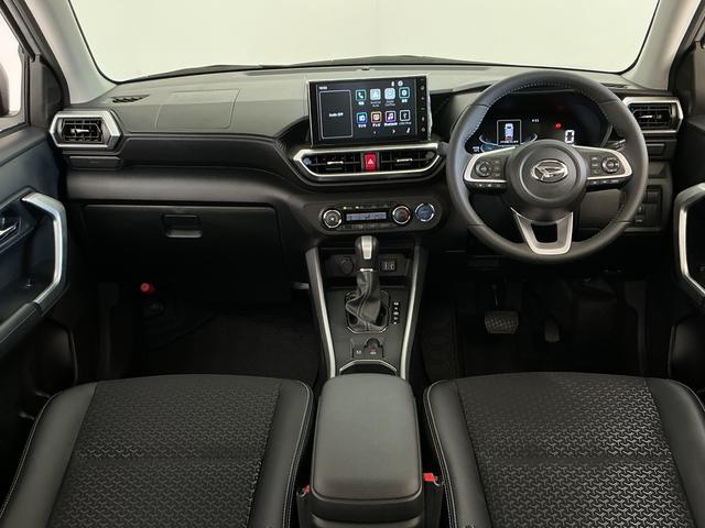 ロッキープレミアムＧ　ＨＥＶ　９インチディスプレイオーディオ　ＵＳＢ１年保証　９インチディスプレイオーディオ　パノラマモニター　アダプティブクルーズコントロール　前後コーナーセンサー　前席シートヒーター　ＵＳＢ接続　Ｂｌｕｅｔｏｏｔｈ　１７インチ純正アルミホイール（兵庫県）の中古車