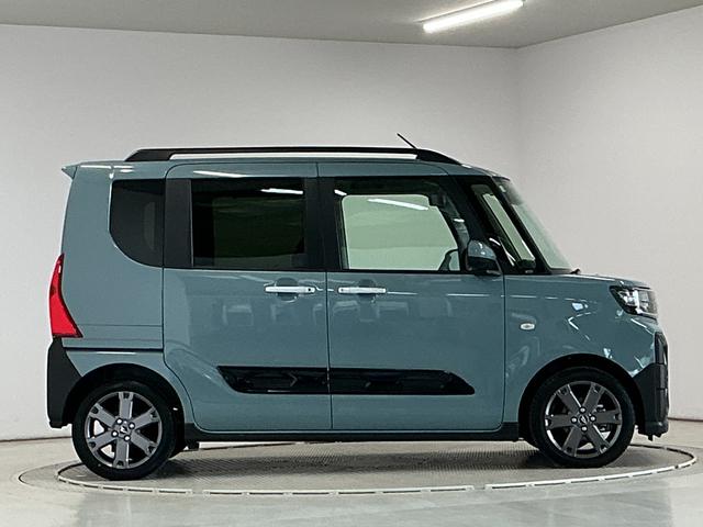 タントファンクロスターボ　両側電動スライド　前後コーナーセンサー走行無制限１年保証　両側電動スライドドア　前後コーナーセンサー　シートヒーター　ルーフレール　オートハイビーム　ＬＥＤヘッドライト　オートブレーキホールド　スマートキー　１５インチ純正アルミホイール（兵庫県）の中古車