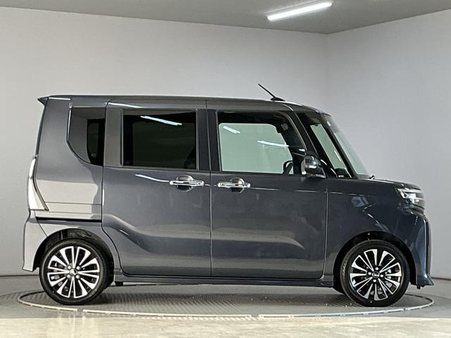 タントカスタムＲＳ　ターボ　両側電動スライドドア　コーナーセンサー走行無制限１年保証　両側電動スライドドア　前後コーナーセンサー　前席シートヒーター　オートハイビーム　ＬＥＤヘッドライト　オートブレーキホールド　プッシュスタート　１５インチ純正アルミホイール（兵庫県）の中古車