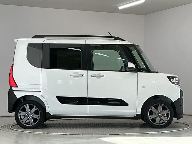 タントファンクロスターボ　４ＷＤ　両側電動スライド　スマートキー走行無制限１年保証　両側電動スライドドア　４ＷＤ　前後コーナーセンサー　シートヒーター　ルーフレール　オートハイビーム　ＬＥＤヘッドライト　オートブレーキホールド　１５インチ純正アルミホイール（兵庫県）の中古車