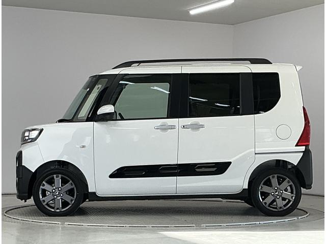 タントファンクロスターボ　４ＷＤ　両側電動スライド　スマートキー走行無制限１年保証　両側電動スライドドア　４ＷＤ　前後コーナーセンサー　シートヒーター　ルーフレール　オートハイビーム　ＬＥＤヘッドライト　オートブレーキホールド　１５インチ純正アルミホイール（兵庫県）の中古車