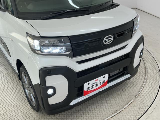 タントファンクロスターボ　４ＷＤ　両側電動スライド　スマートキー走行無制限１年保証　両側電動スライドドア　４ＷＤ　前後コーナーセンサー　シートヒーター　ルーフレール　オートハイビーム　ＬＥＤヘッドライト　オートブレーキホールド　１５インチ純正アルミホイール（兵庫県）の中古車