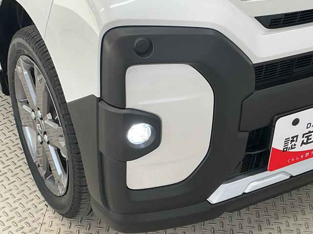 タントファンクロスターボ　４ＷＤ　両側電動スライド　スマートキー走行無制限１年保証　両側電動スライドドア　４ＷＤ　前後コーナーセンサー　シートヒーター　ルーフレール　オートハイビーム　ＬＥＤヘッドライト　オートブレーキホールド　１５インチ純正アルミホイール（兵庫県）の中古車