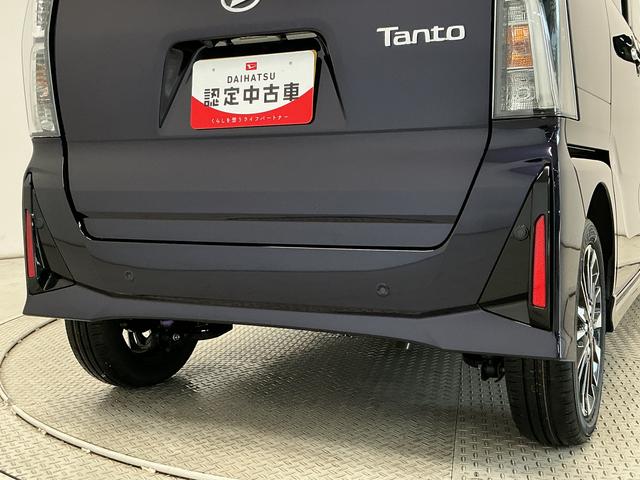 タントカスタムＲＳ　ターボ　９インチディスプレイオーディオ　ＵＳＢ１年保証　９インチディスプレイオーディオ　バックカメラ　両側電動スライドドア　前後コーナーセンサー　前席シートヒーター　ＵＳＢ　Ｂｌｕｅｔｏｏｔｈ　オートハイビーム　１５インチ純正アルミホイール（兵庫県）の中古車