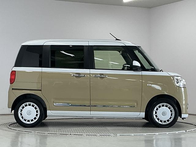 ムーヴキャンバスストライプスＧターボ　クルコン　コーナーセンサー　両側電動走行無制限１年保証　両側電動スライドドア　アダプティブクルーズコントロール　前後コーナーセンサー　前席シートヒーター　ホットカップホルダー　オートハイビーム　ＬＥＤヘッドライト　ＵＳＢチャージャー（兵庫県）の中古車