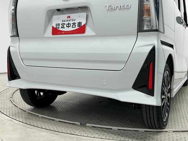 タントカスタムＲＳ　ターボ　９インチディスプレイオーディオ　ＵＳＢ１年保証　９インチディスプレイオーディオ　パノラマモニター　両側電動スライドドア　前後コーナーセンサー　前席シートヒーター　Ｂｌｕｅｔｏｏｔｈ　オートブレーキホールド　１５インチ純正アルミホイール（兵庫県）の中古車