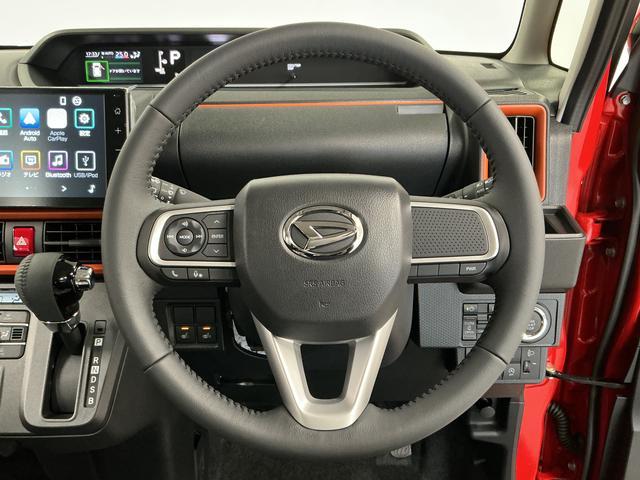 タントファンクロスターボ　４ＷＤ　９インチディスプレイオーディオ１年保証　９インチディスプレイオーディオ　４ＷＤ　バックカメラ　両側電動スライドドア　前後コーナーセンサー　前席シートヒーター　Ｂｌｕｅｔｏｏｔｈ　オートハイビーム　１５インチ純正アルミホイール（兵庫県）の中古車