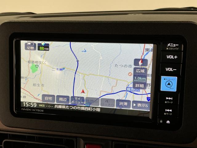 ムーヴキャンバスセオリーＧターボ　ナビＴＶ　ドラレコ　ＥＴＣ　バックカメラ１年保証　ナビＴＶ　ＥＴＣ　バックカメラ　ドラレコ　アダプティブクルーズコントロール　両側電動スライドドア　前後コーナーセンサー　前席シートヒーター　ホットカップホルダー　ＵＳＢ　Ｂｌｕｅｔｏｏｔｈ（兵庫県）の中古車