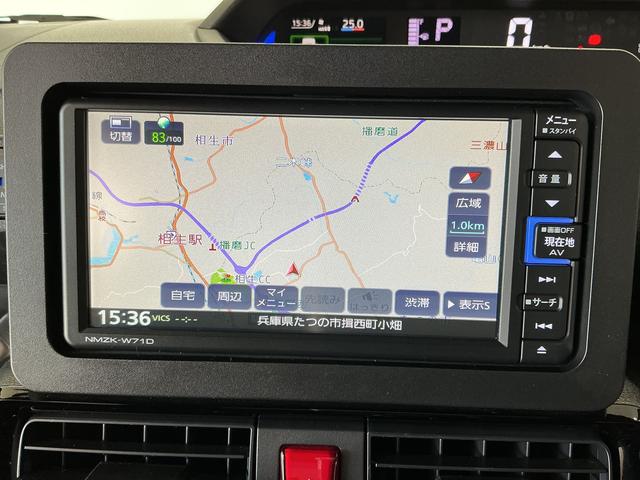 タントカスタムＲＳスタイルセレクション　禁煙　ワンオーナー　ナビ１年保証　禁煙車　ワンオーナー　ナビＴＶ　ドラレコ　ＥＴＣ　バックカメラ　アダプティブクルーズコントロール　両側電動スライドドア　前後コーナーセンサー　前席シートヒーター　１５インチ純正アルミホイール（兵庫県）の中古車